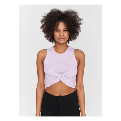 Purple crop top Noisy May Twiggi - Women's