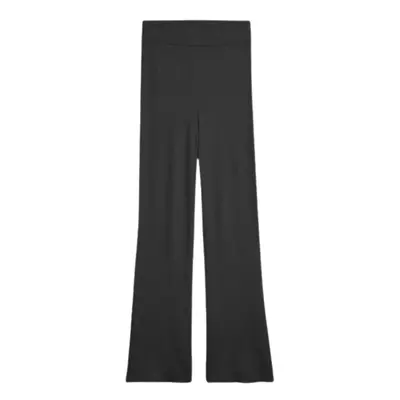 Tommy Jeans Sweatpants - TJW A-LINE RIB BADGE PANT black