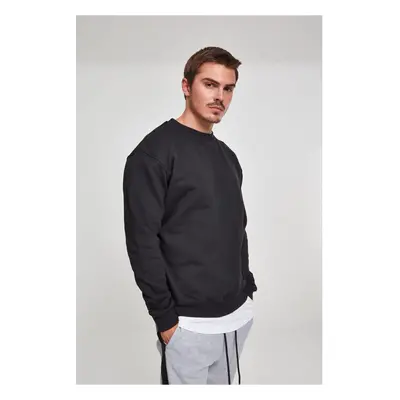 Sweatshirt with neckline black