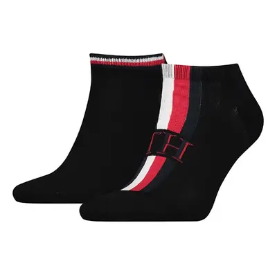 Tommy Hilfiger Socks - TH MEN SNEAKER 2P ICONIC STRIPE black