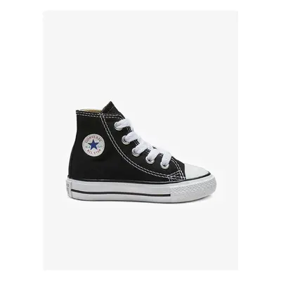 Black children's ankle sneakers Converse - Boys