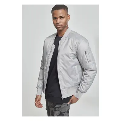 Basic Jacket Bomber Jacket V.Grey