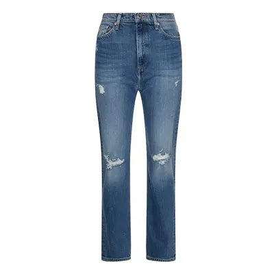 Tommy Jeans Jeans - JULIE UHR STRGHT CE737 blue