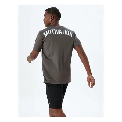 Koton Sports T-Shirt Back Printed Crew Neck Short Sleeve