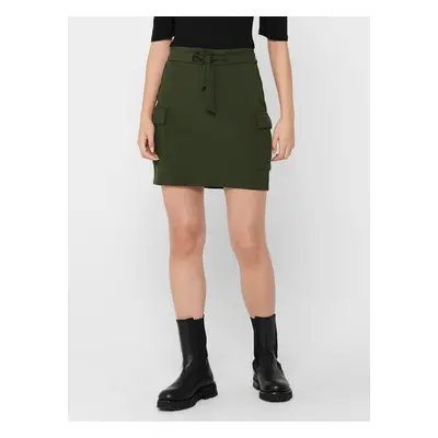 Khaki skirt ONLY-Poptrash - Women