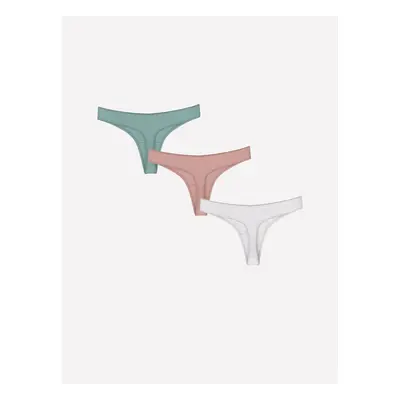 LC Waikiki Lw - Plain Thong Panties Pack