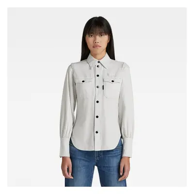 G-STAR Shirt - Slim shirt wmn ls grey