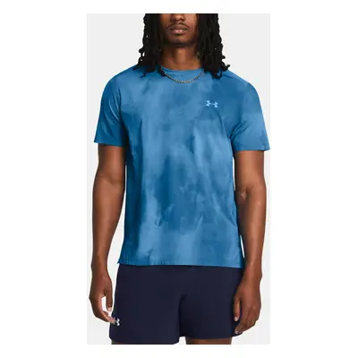 Under Armour T-Shirt UA LAUNCH ELITE WASH SS-BLU - Men