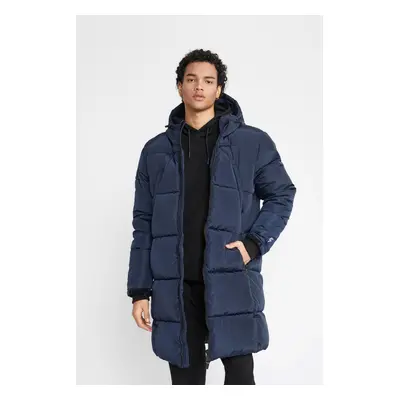 DEFACTO Fit Hooded Fleece Lined Puffer Jacket Parka