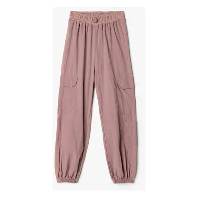 Koton Pink Girl Tracksuit Bottoms