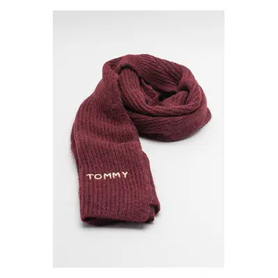 Scarf - TOMMY HILFIGER EFFORTLESS SCARF red