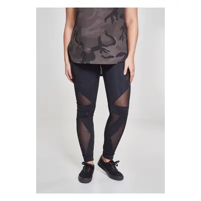 Women's Triangle Tech Mesh leggings blk/blk