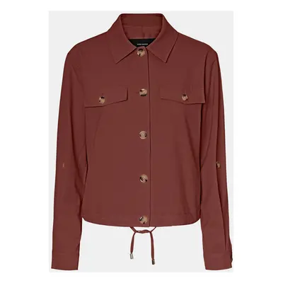 Brown jacket VERO MODA Ofelia - Women's