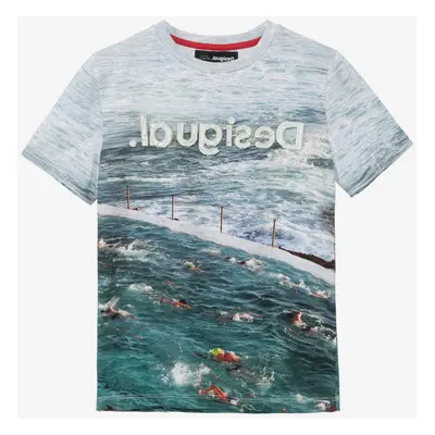 Blue boys' T-shirt Desigual TS Julio - Boys