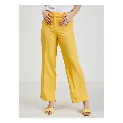 Yellow women's trousers ORSAY - Ladies