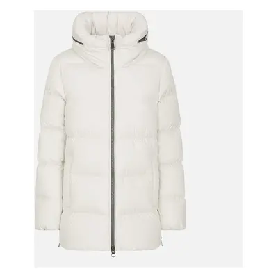 Cream women's down jacket Geox Camei - Women's