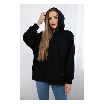 Kesi Włoski Viscose hoodie black