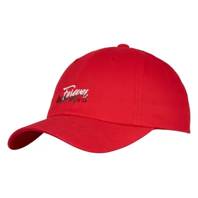 C&S WL Six Forever Curved Cap Red/MC