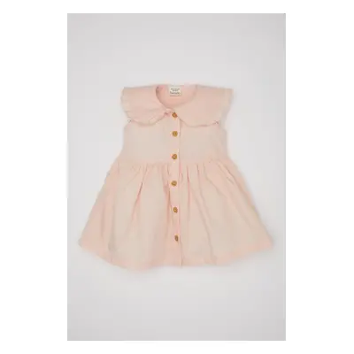 DEFACTO Baby Girl Sleeveless Poplin Dress