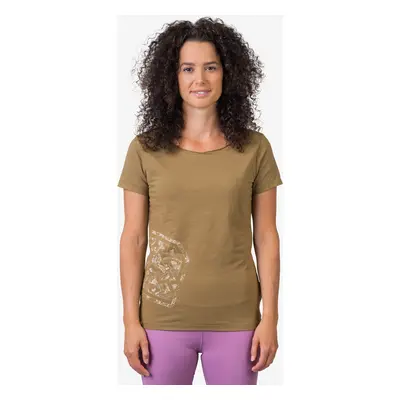 Khaki women's t-shirt Hannah Zoey II