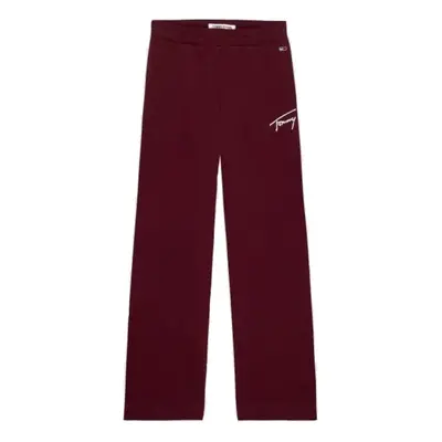 Tommy Jeans Sweatpants - TJW SIGNATURE A-LINE red