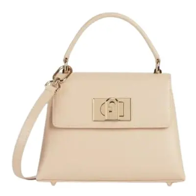 Handbag - FURLA MINI TOP HANDLE - ARES beige