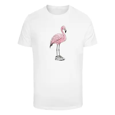 Men's T-shirt Flamingo Baller - white