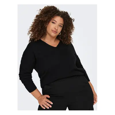 Black women's sweater ONLY CARMAKOMA Margareta - Women