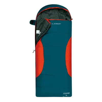 Children's blanket sleeping bag LOAP SALMO KID blue/red