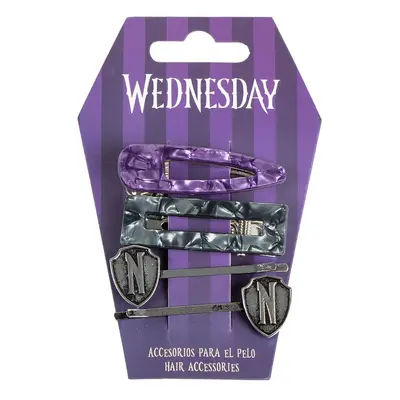 HAIR ACCESSORIES CLIPS PIECES WEDNESDAY