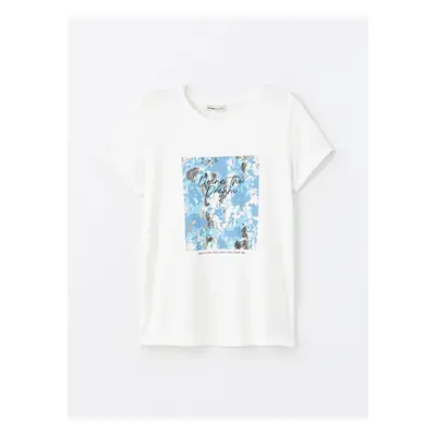 LC Waikiki Crew Neck Printed Women's T-Shirt