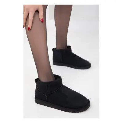 Soho Black Suede Women's Boots & Booties