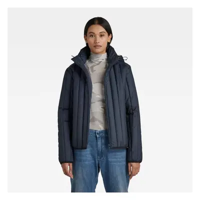 G-STAR Jacket - Meefic vertical quilted jacket wmn blue