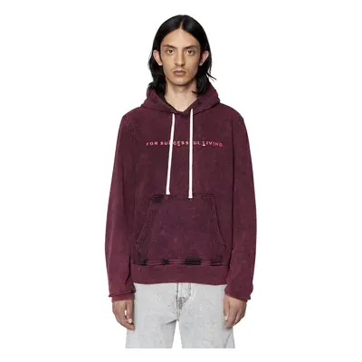 Diesel Sweatshirt - S-GINN-HOOD-E1 SWEAT-SHIRT purple