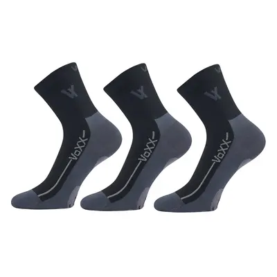 3PACK VoXX black socks