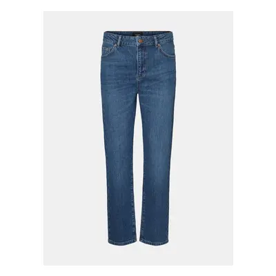 Blue straight fit jeans VERO MODA Carla - Ladies