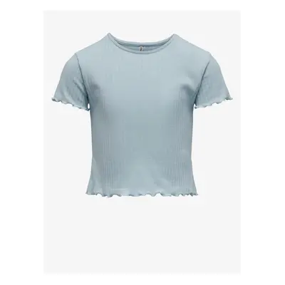 Light blue girls' T-shirt ONLY Nella - Girls