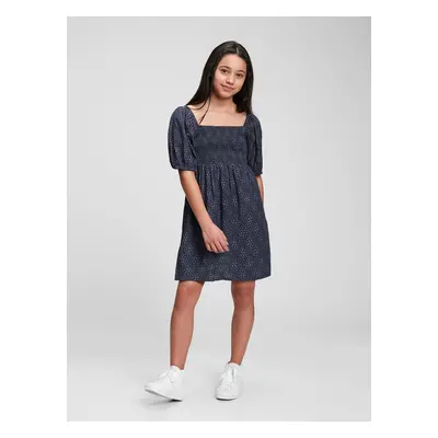 GAP Children's Dress Woven Smocked Dress - Girls