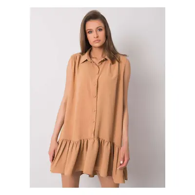 Dress-341-SK-5183.09-camel