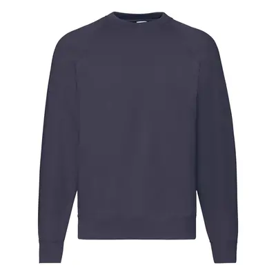 Granatowa bluza męska Raglan Sweat Fruit of the Loom