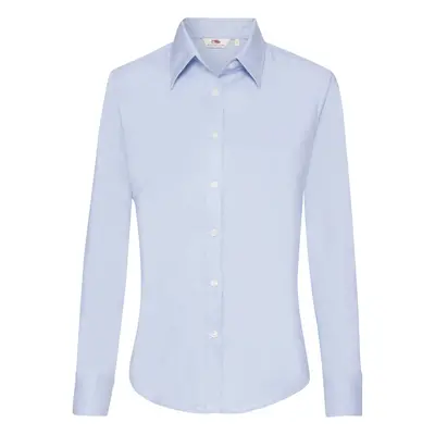 FRUIT OF THE LOOM F15•LADIES LONG SLEEVE OXFORD SHIRT