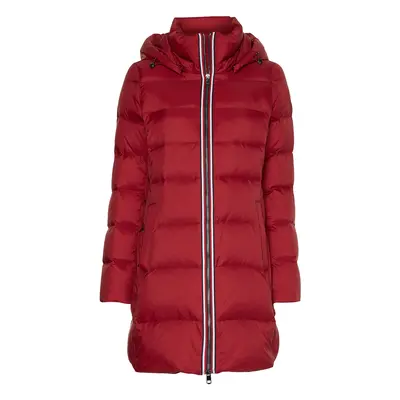 Tommy Hilfiger Jacket - GLOBAL STRIPE DOWN COAT red