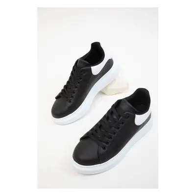 Soho Black-White Patent Leather Women's Sneaker