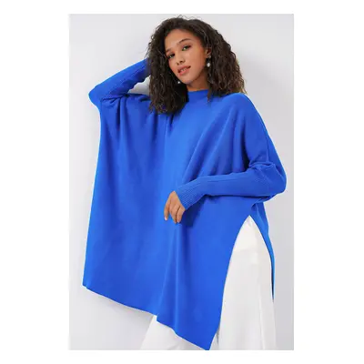 Bigdart Slit Poncho Sweater - A.saks