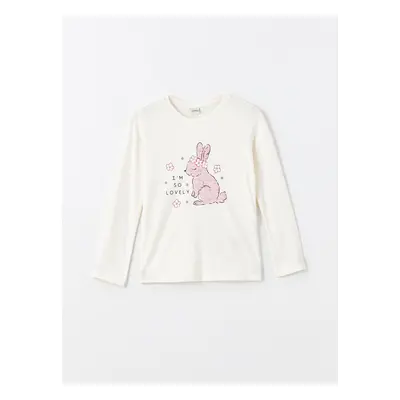 LC Waikiki Crew Neck Girls T-Shirt