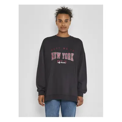 Dark Grey Sweatshirt Noisy May College - Women