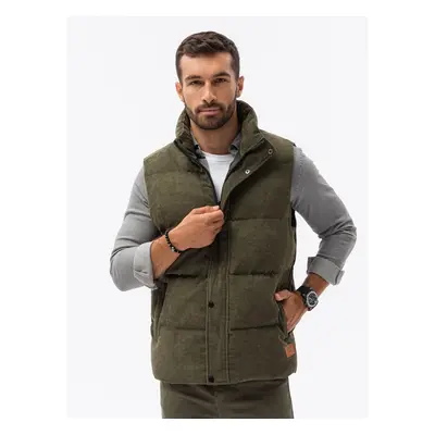 Ombre Men's quilted vest