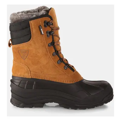 Winter insulated waterproof footwear Kilpi ANTARTIC HIGH WP-M Brown