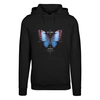 Men's sweatshirt Become The Change Butterfly Hoody black