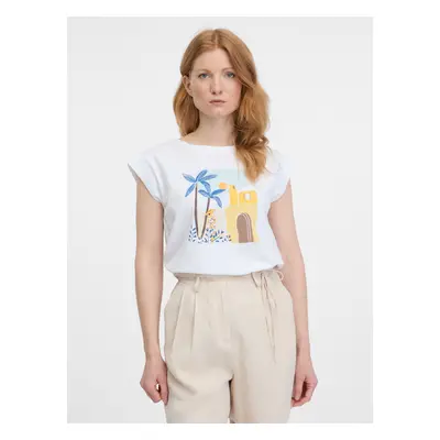 White T-shirt ORSAY - Women